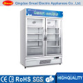 Refrigerador de vidro comercial da exposição da porta 520L para a bebida